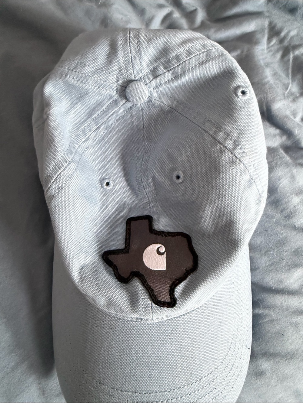 Carhartt light blue Interior Baseball Cap - Texas